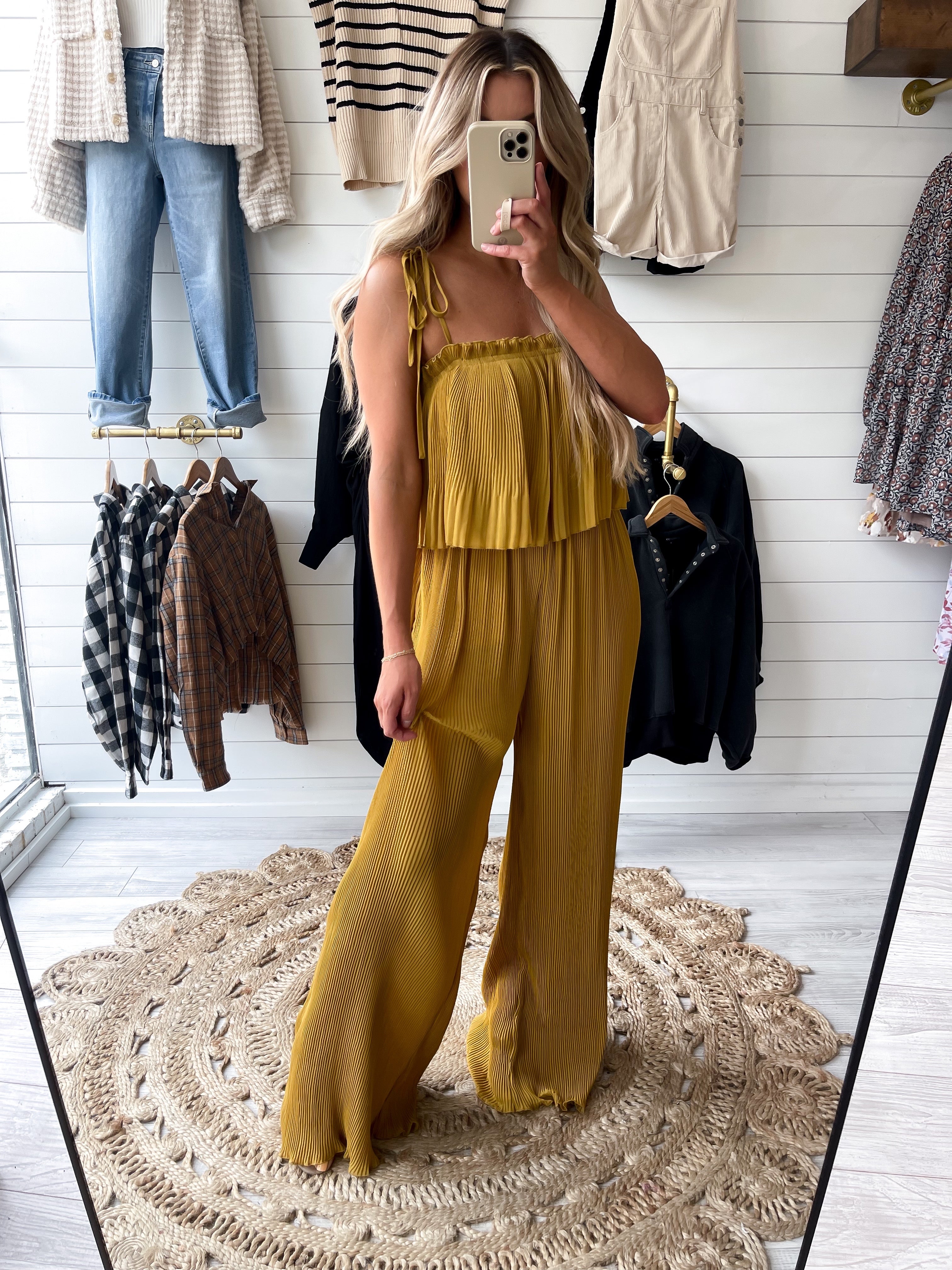 One Step Closer Jumper in Mustard