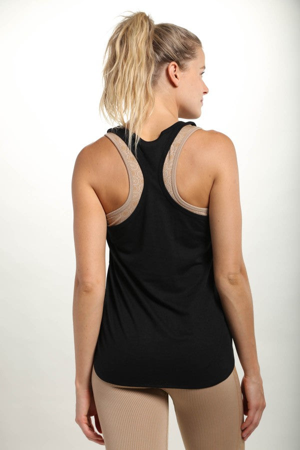 Basic Black Racerback Tank