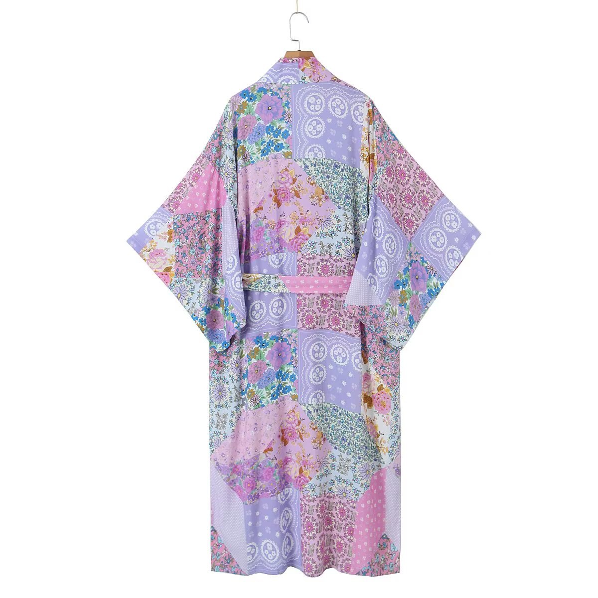 Lovely Lavender Boho Maxi Robe